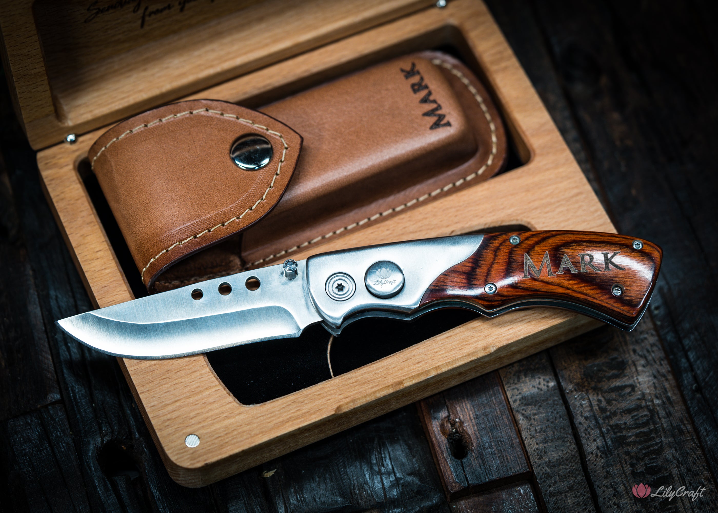 best personalised pocket knife for hunting and camping