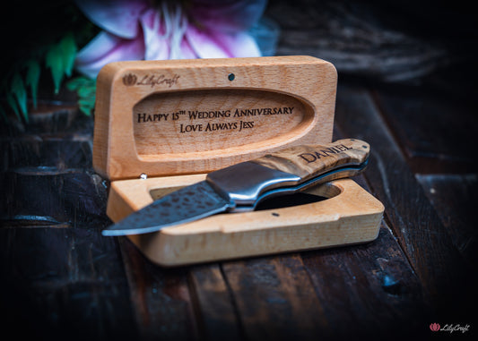 Small Pocket Knife - A Birch Beauty