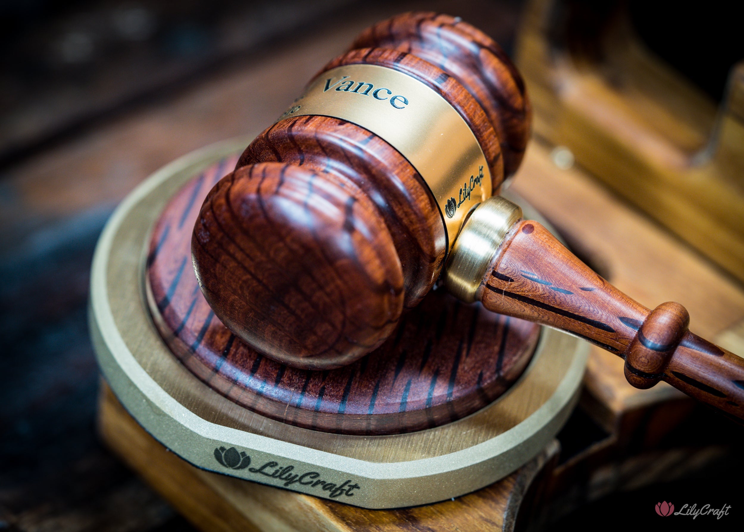 Presidential Gavel Set - A Symbol of Elegance