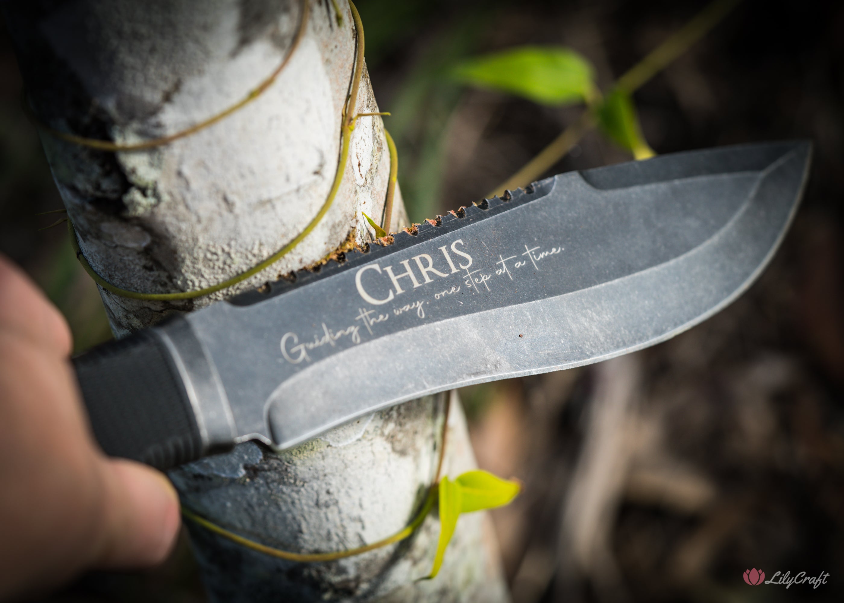 custom machete survival knife