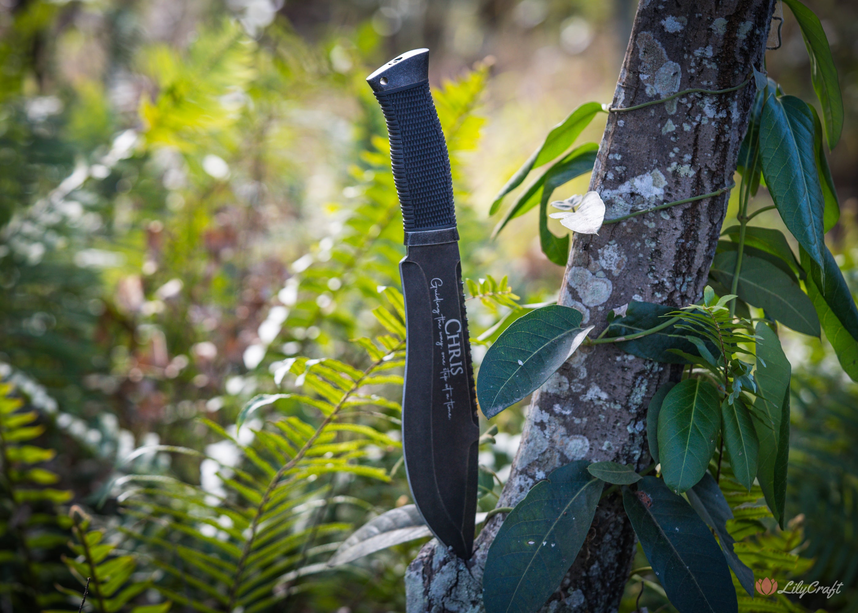 custom survival knife australia