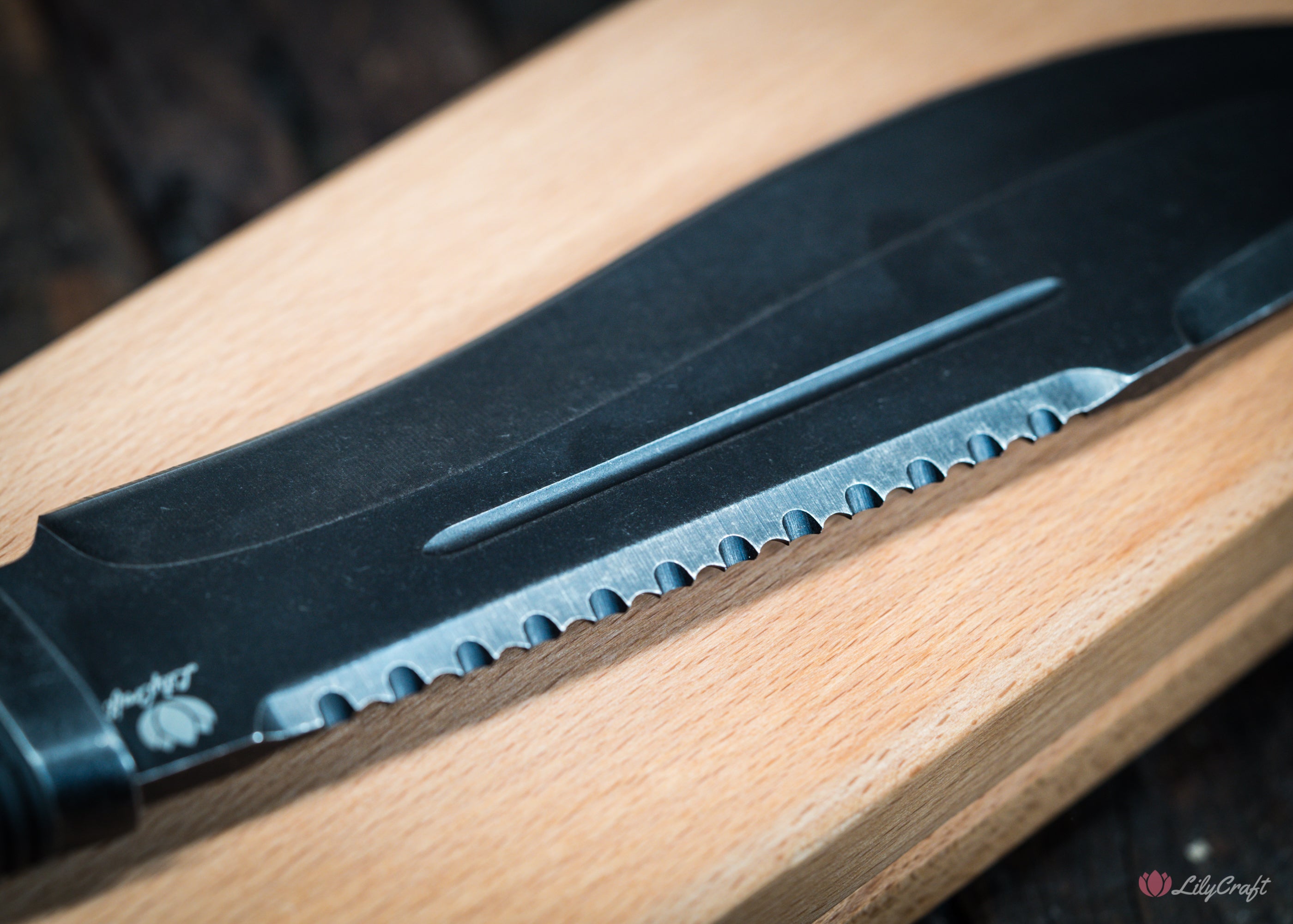 custom survival machete gift with saw