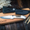 full tang stag horn hunting knife personalised australia
