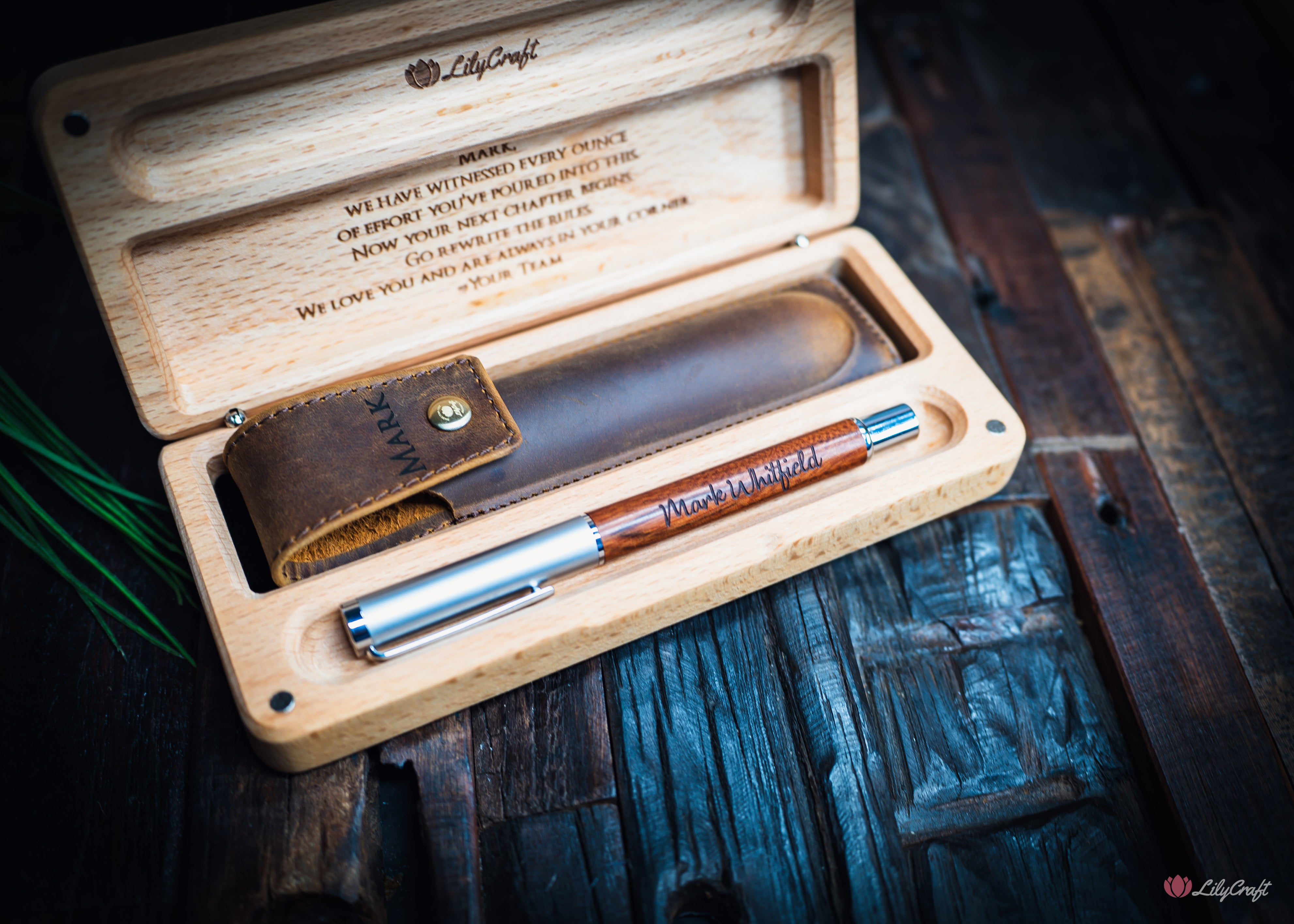 graduation pen gift with name