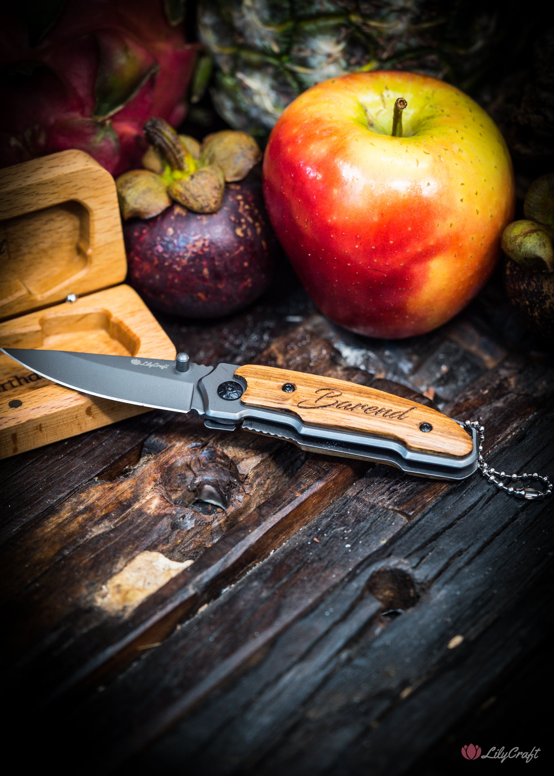 personalised fruit cutting knife australia