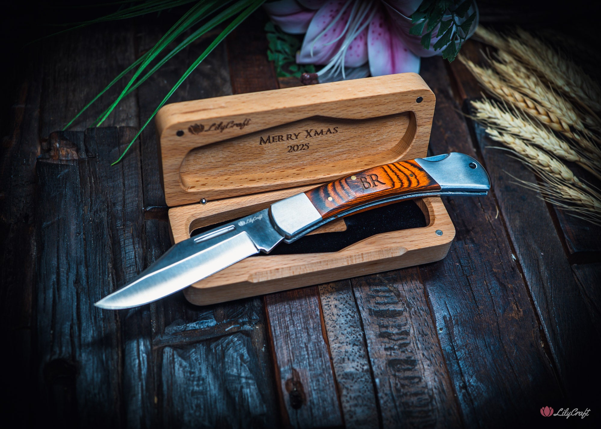 personalised knife for husband anniversary gift