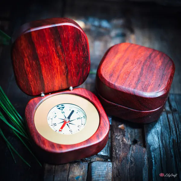 Engraved Compass Gift – Personalised for Graduation