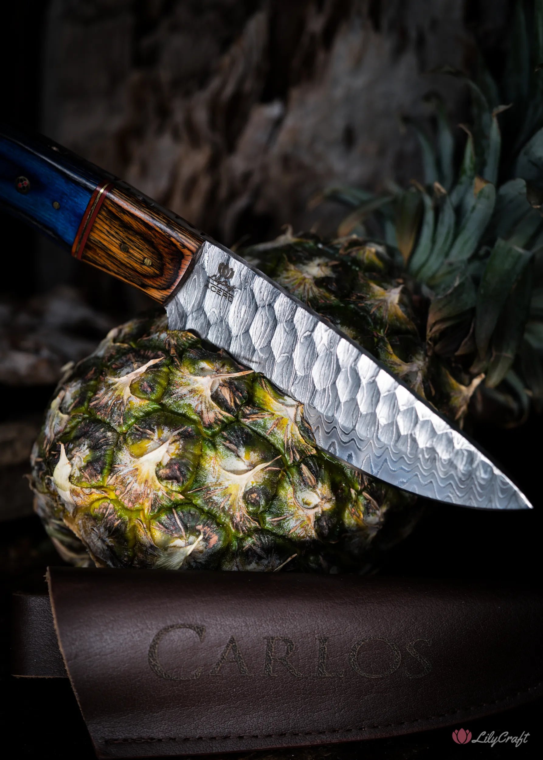 outdoor culinary knife for the hunter and outdoorsman