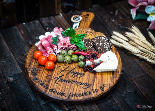 personalised cheeseboards australia crafted from rare zebrano wood
