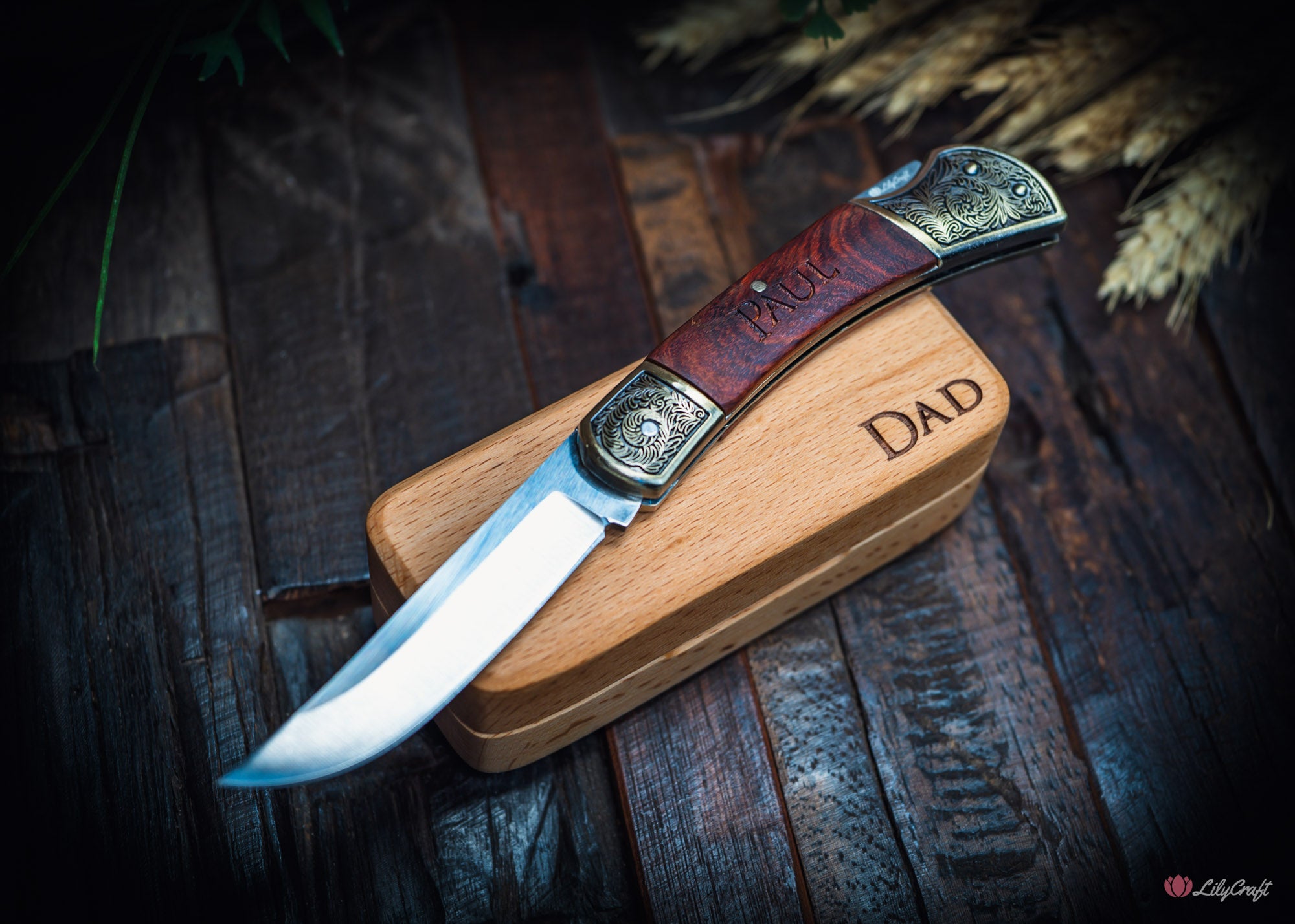 personalised knife for camping and everyday carry