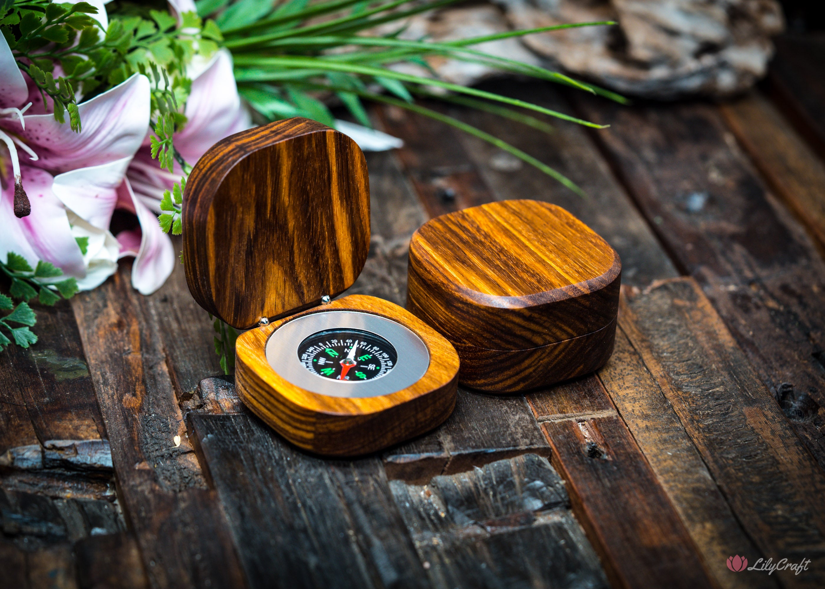 best wooden compass graduation gifts