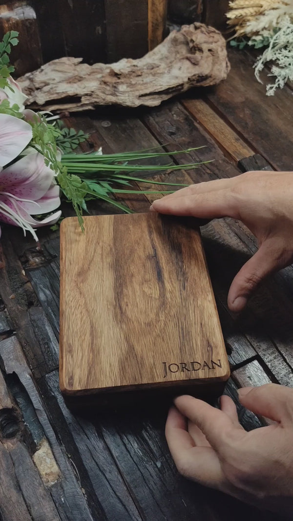 Large Swiss Pocket Knife with Leather Pouch and Wooden Gift Box