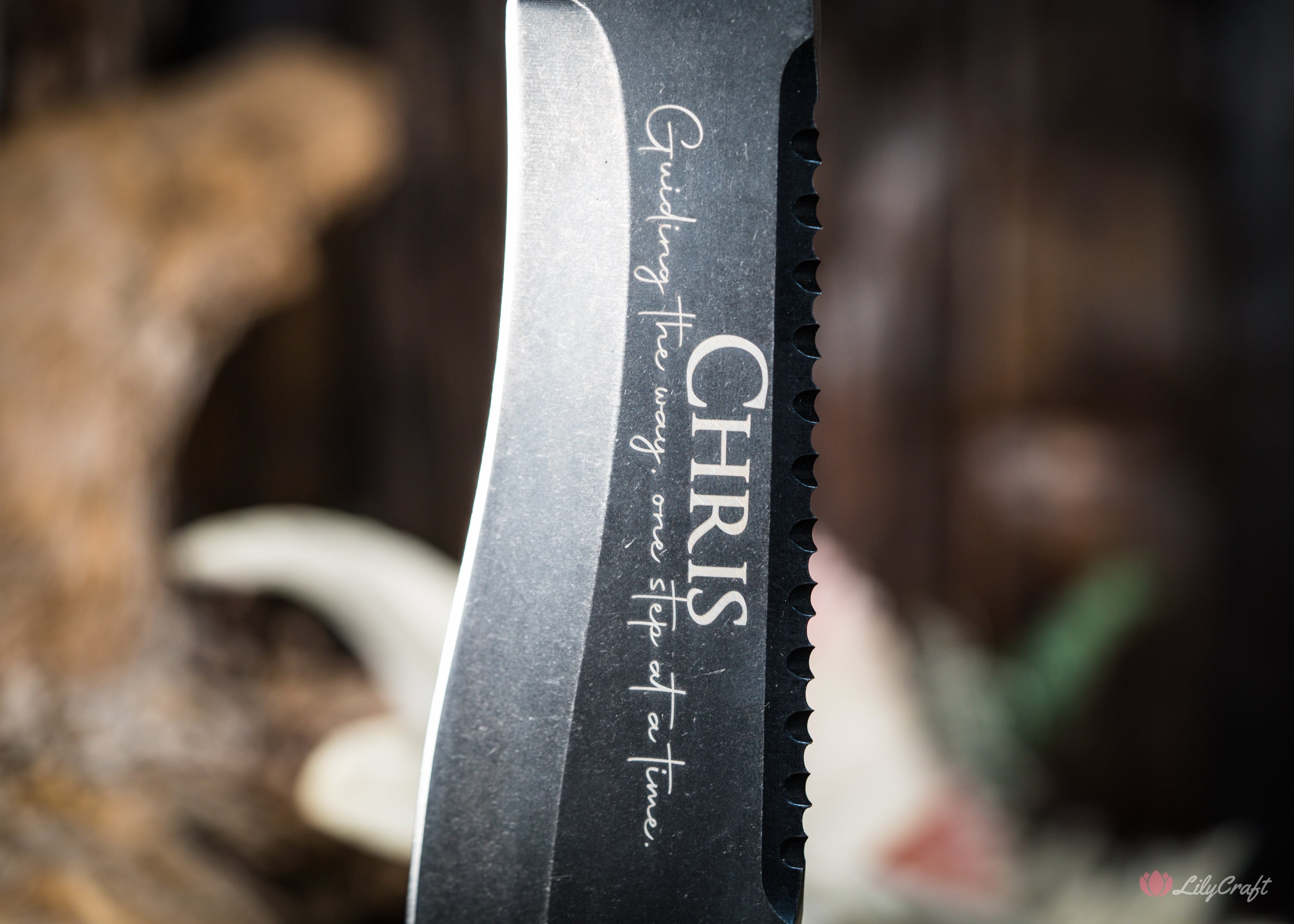 survival knife machete personalized