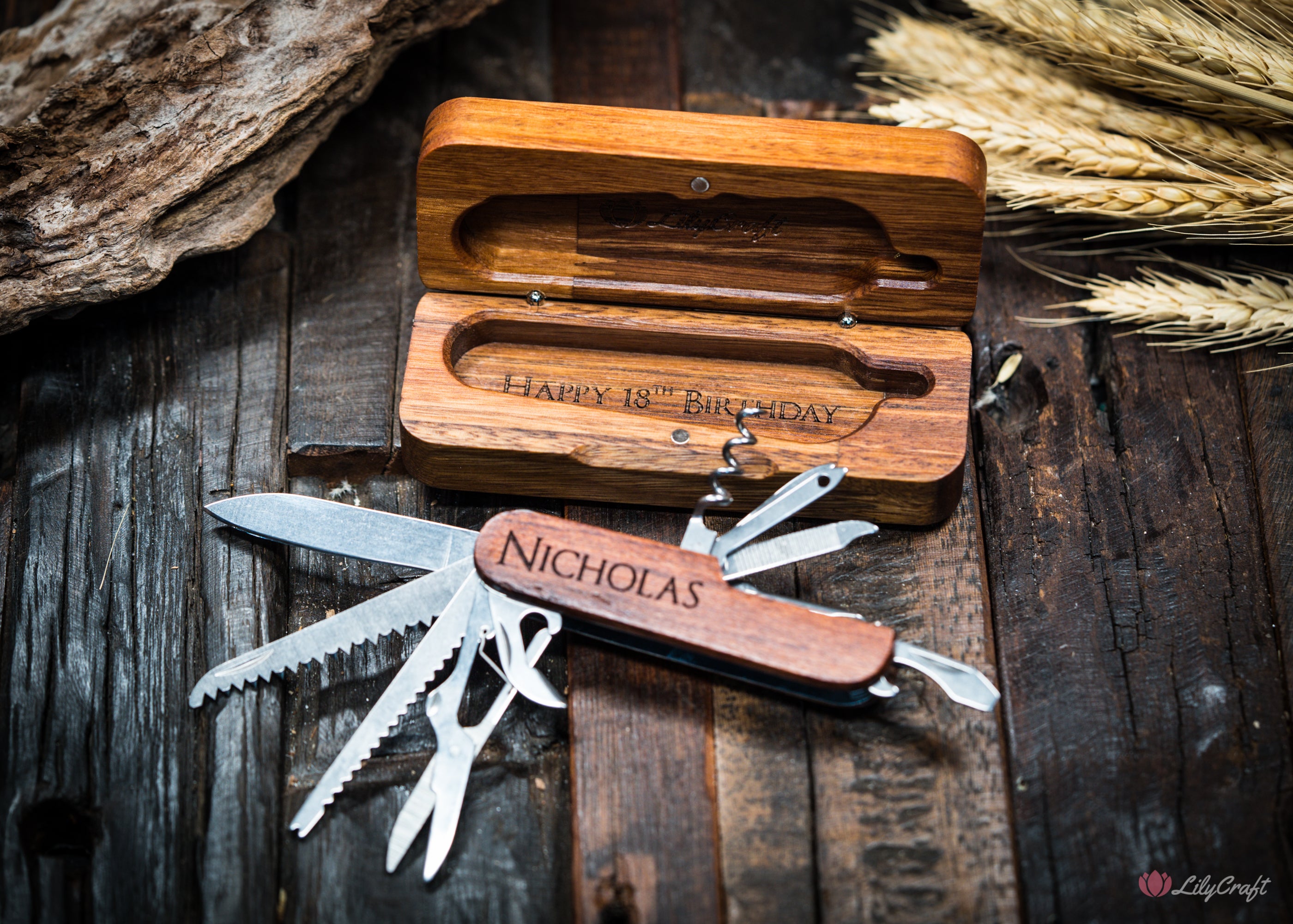 personalised swiss knife