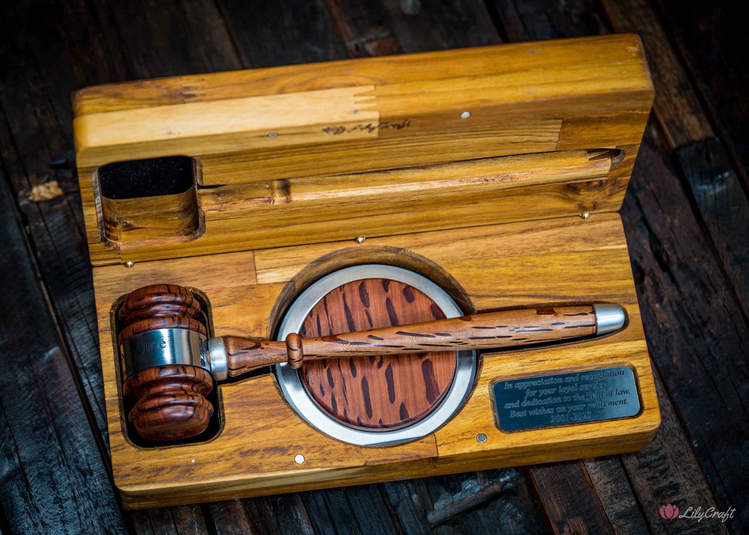 high end auctioneers gavel
