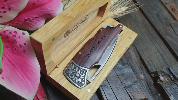 Personalised Folding Pocket Knife – A Gift He’ll Use and Keep