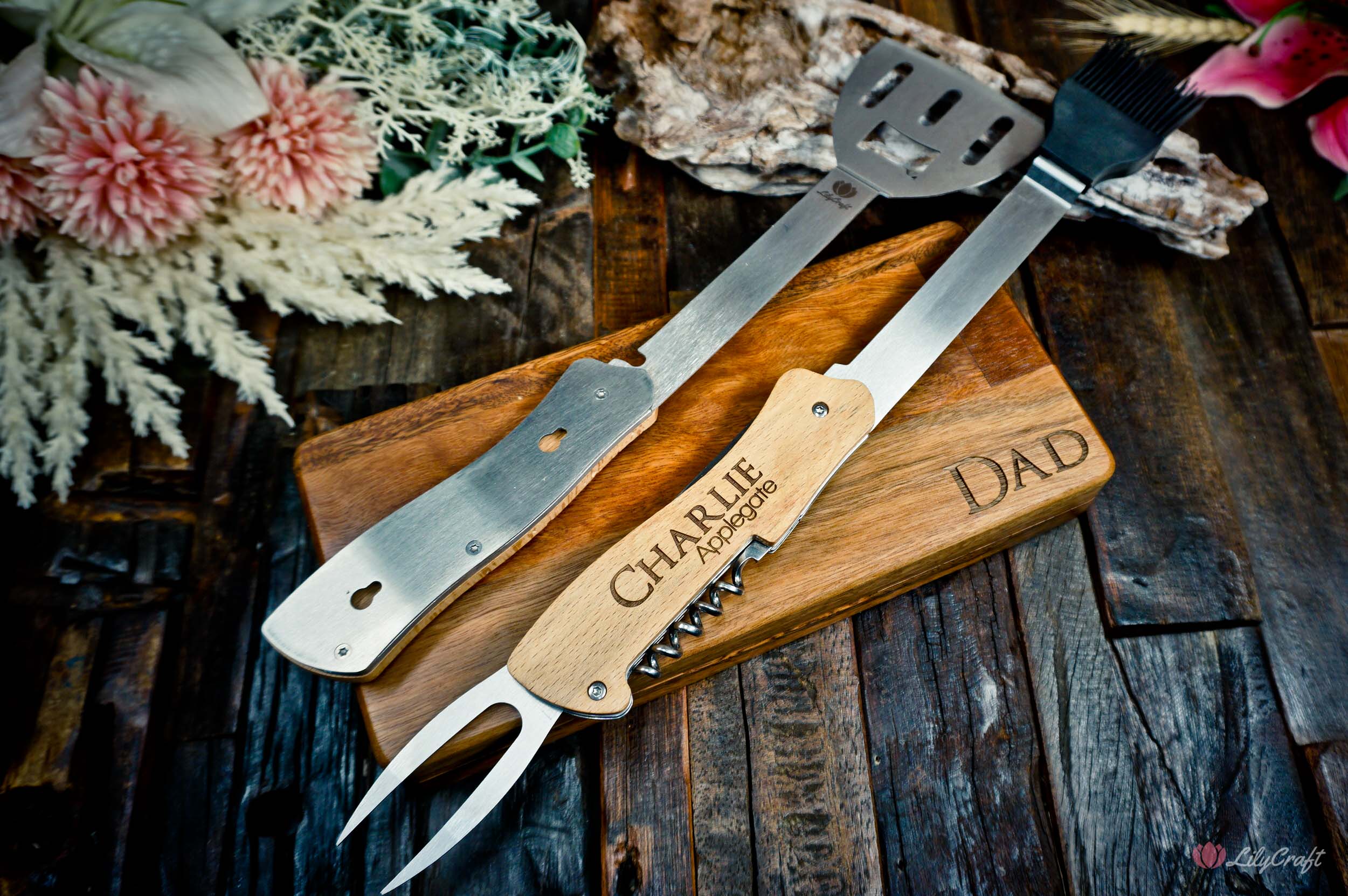 personalized bbq tools