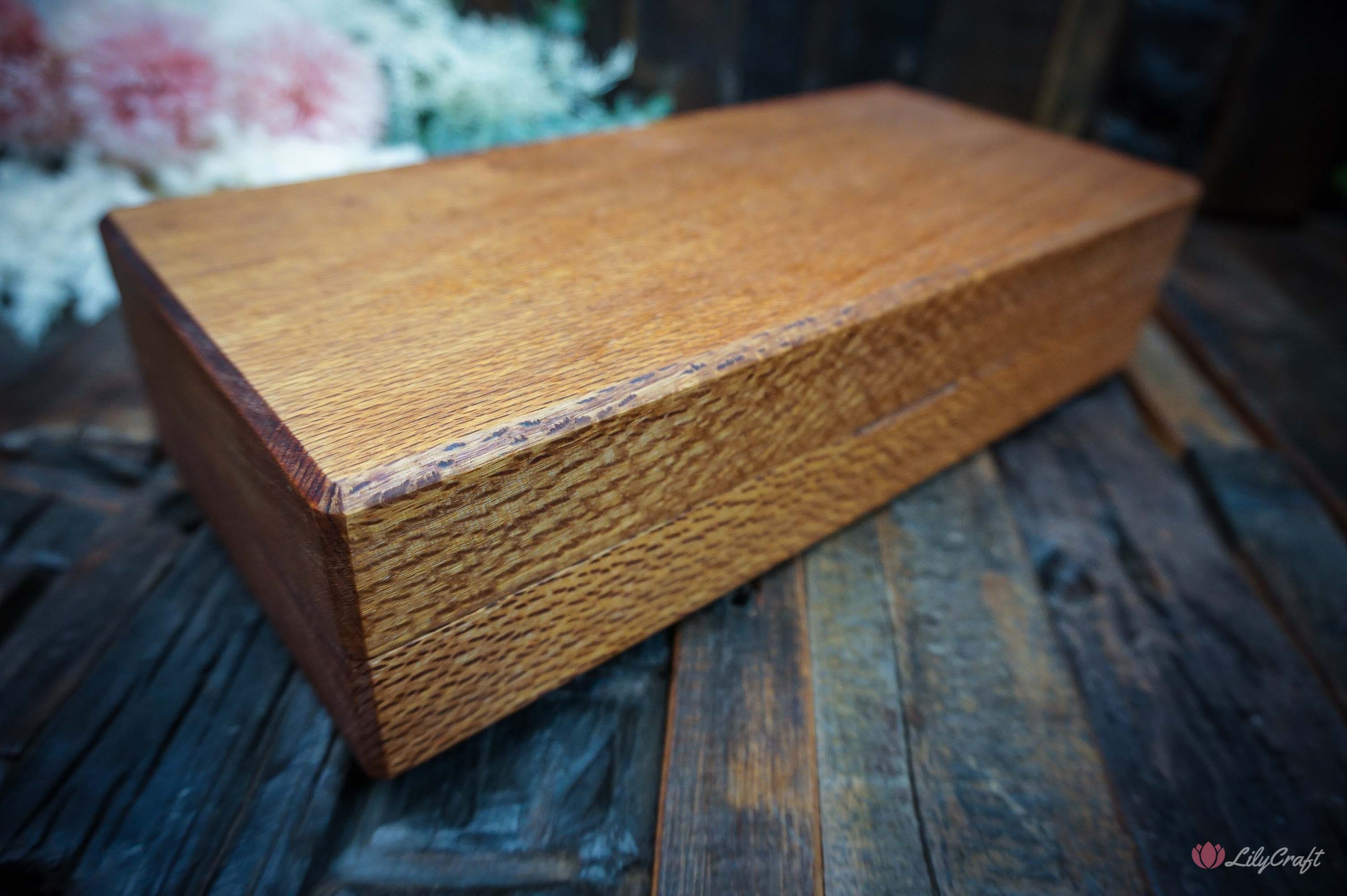 silky oak gift box