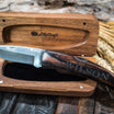 personalised ebony handle pocket knife with gift box