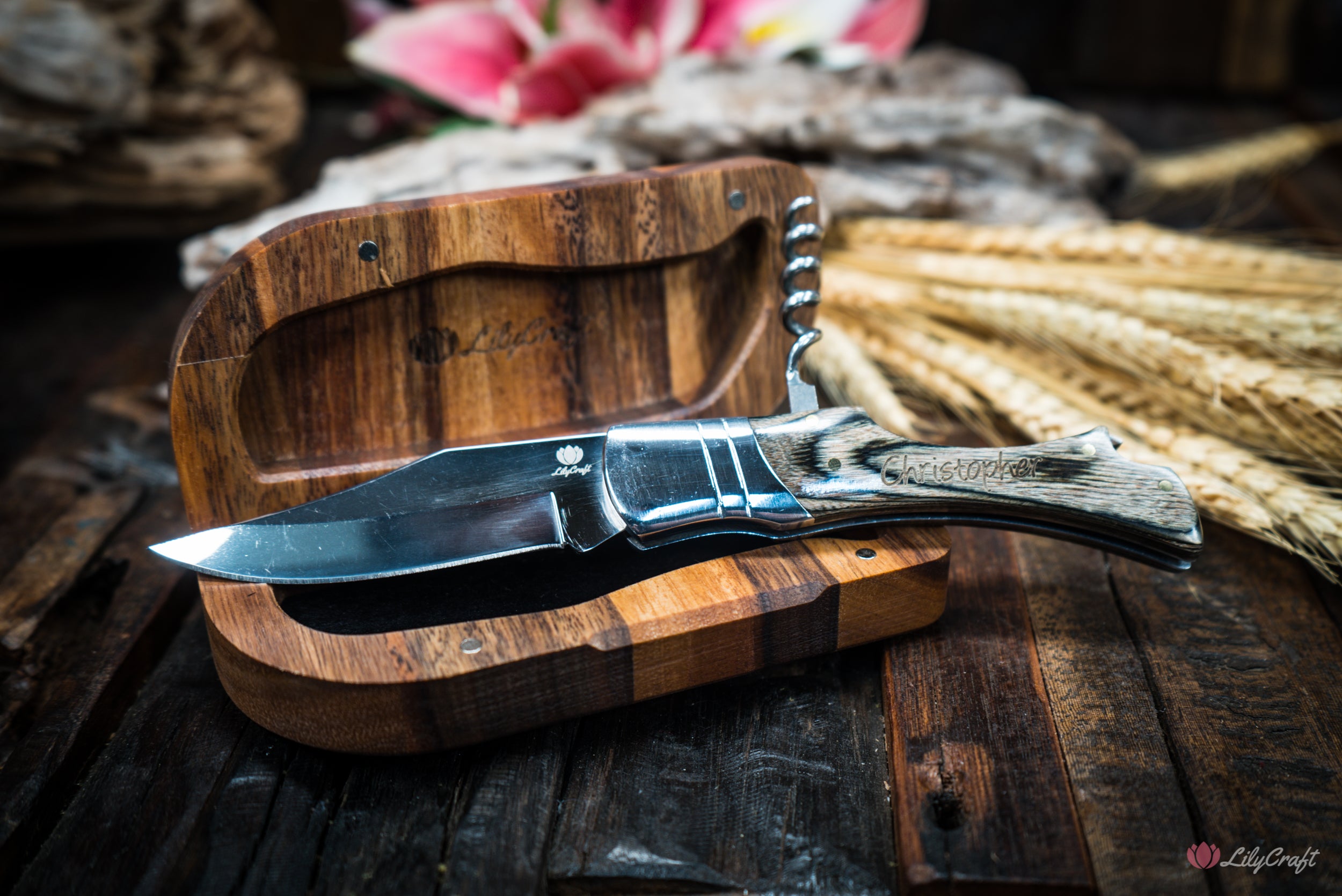 Bottle opener pocket knife