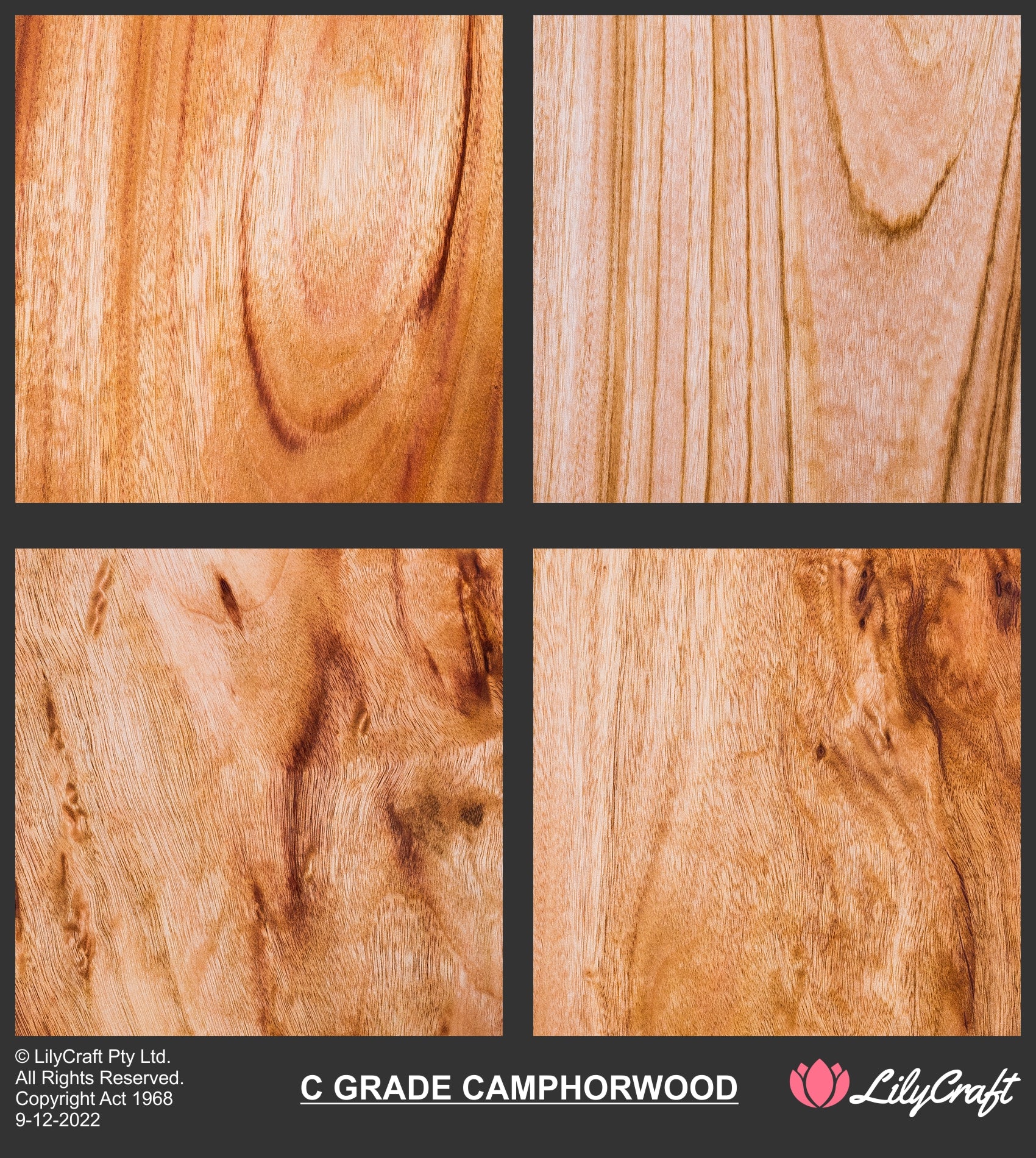 C Grade Camphor Wood LilyCraft