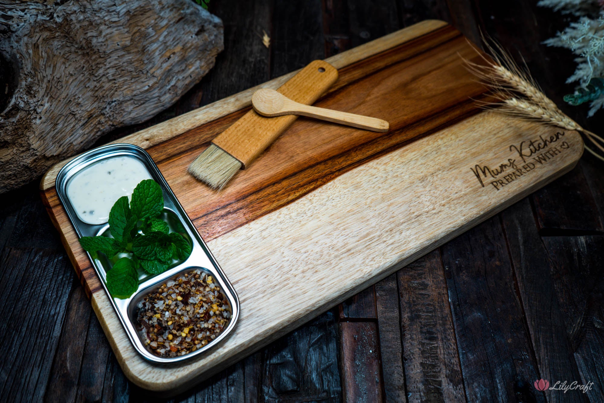 Cutting Board With Bowl