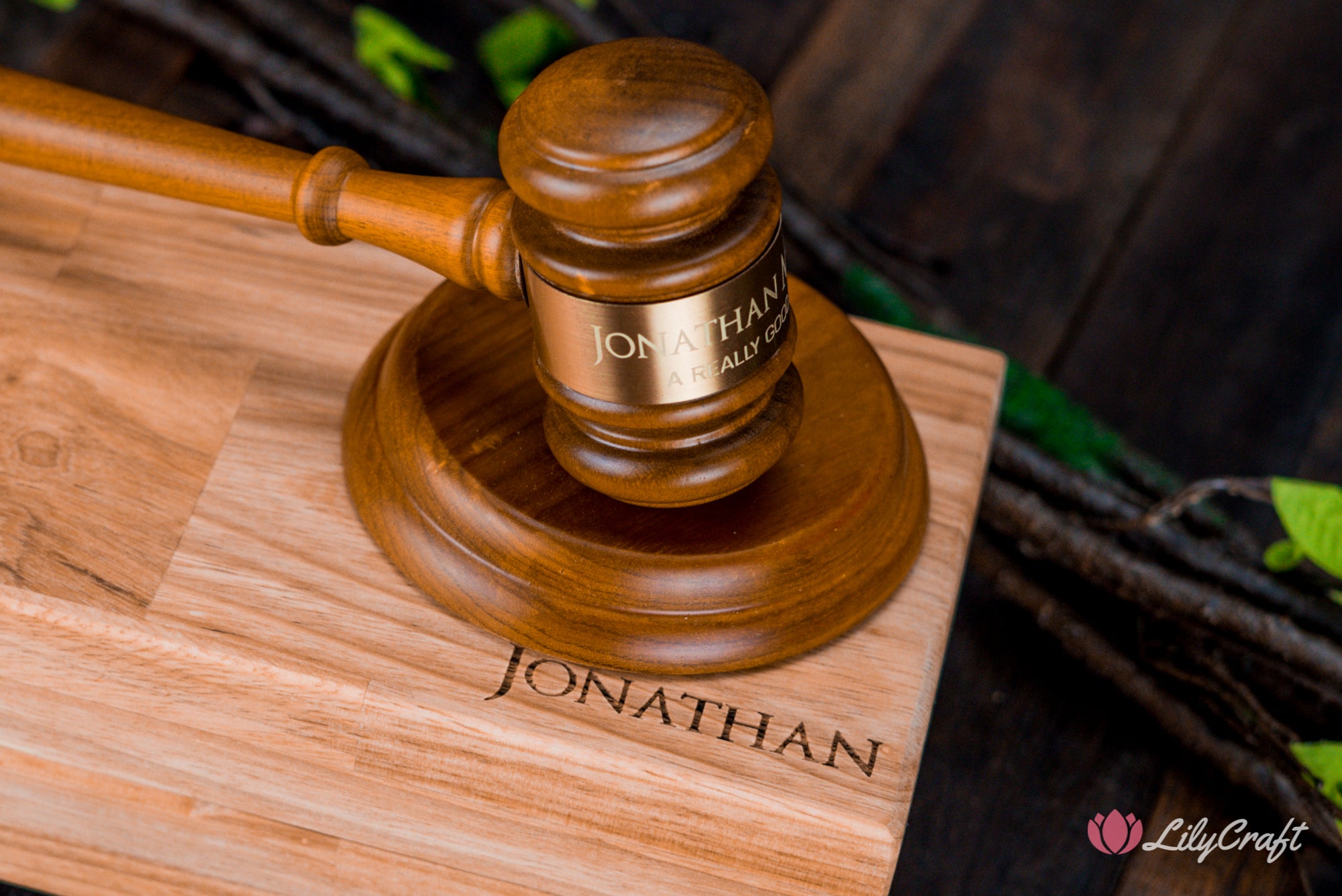 personalized gavel
