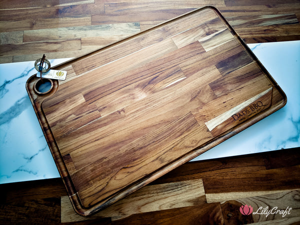 teak wood carving board