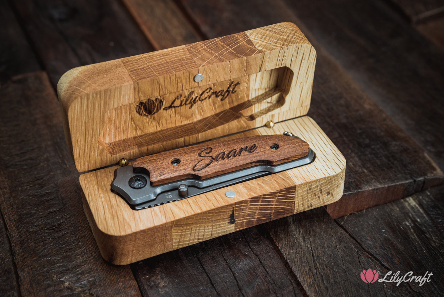 POCKET KNIFE WITH GIFTBOX WOODEN GIFT BOX WOODEN HANDLE KNIFE