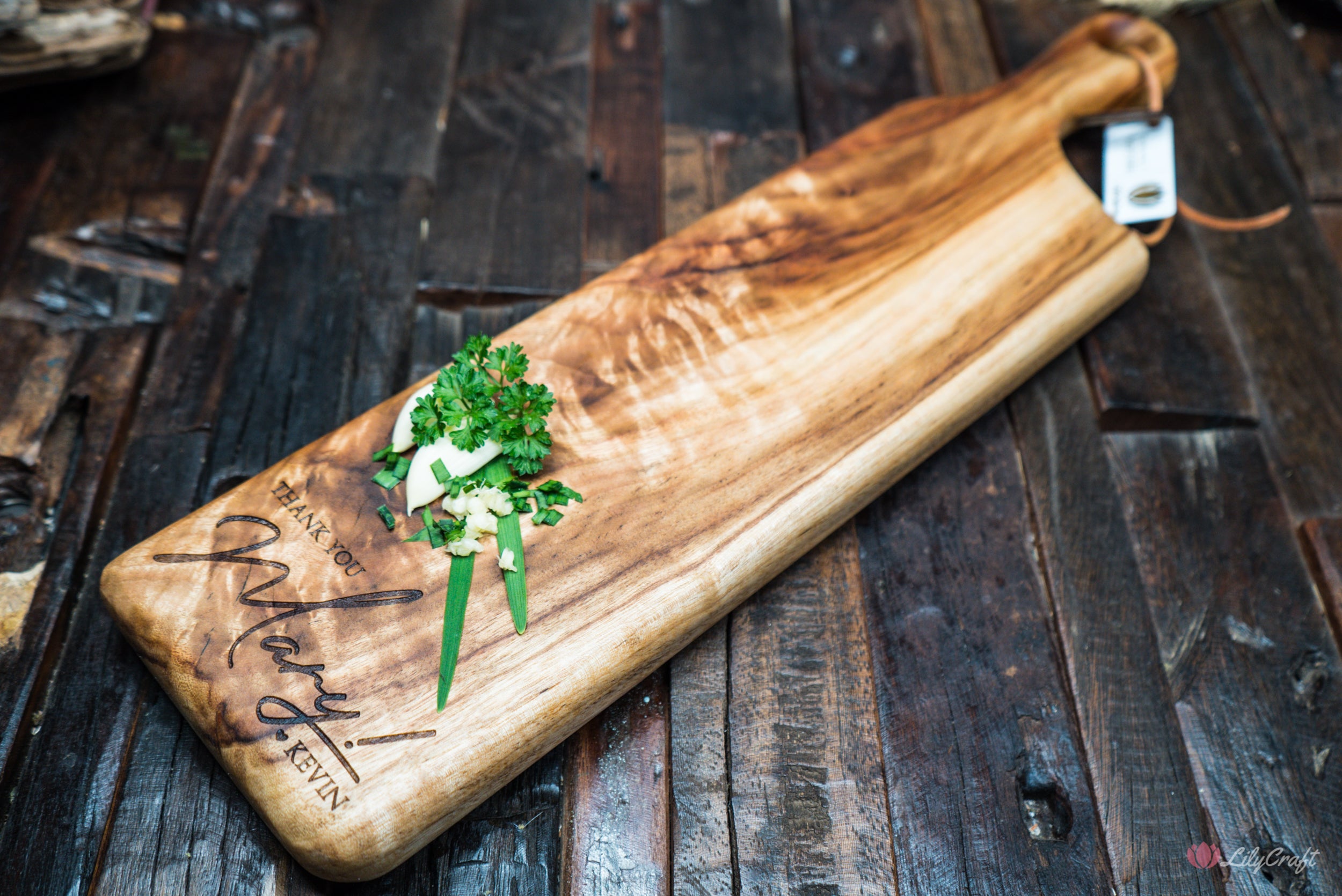 wooden breadboard