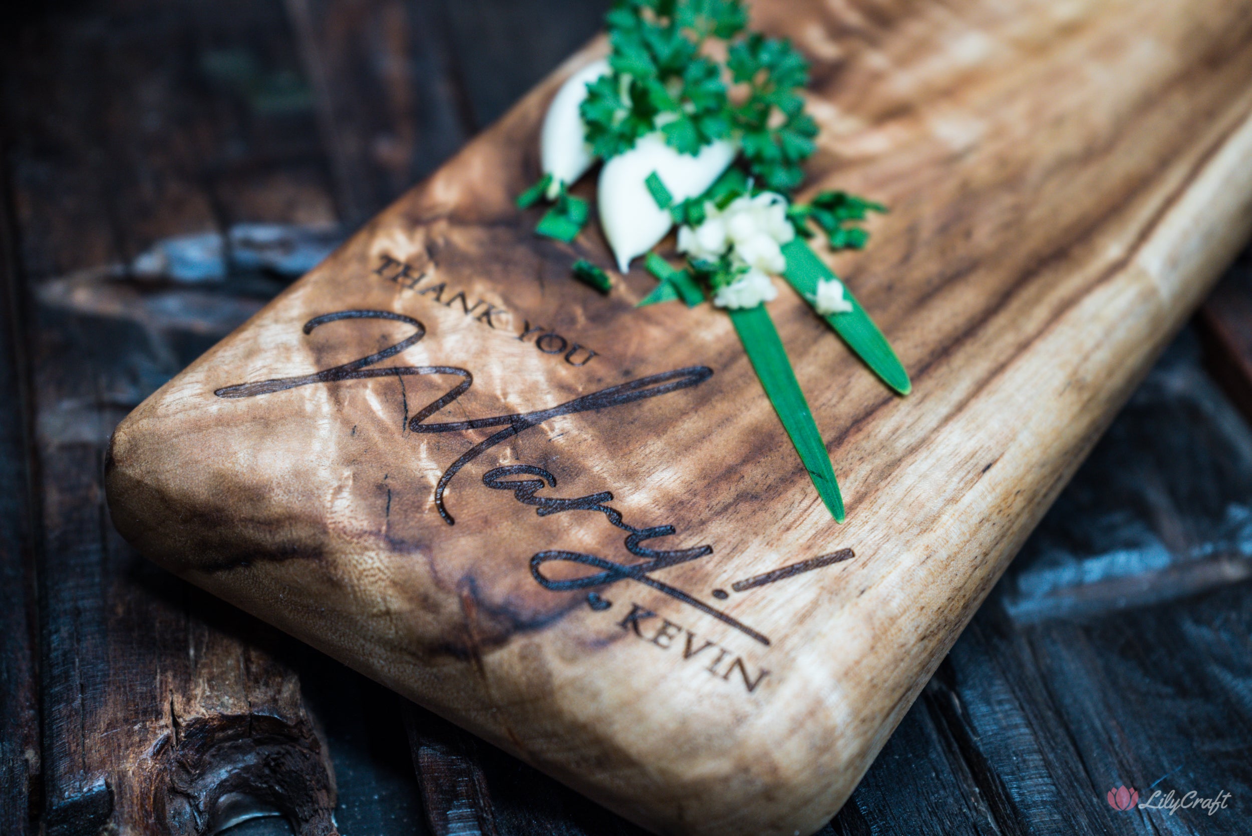 personalised bread board