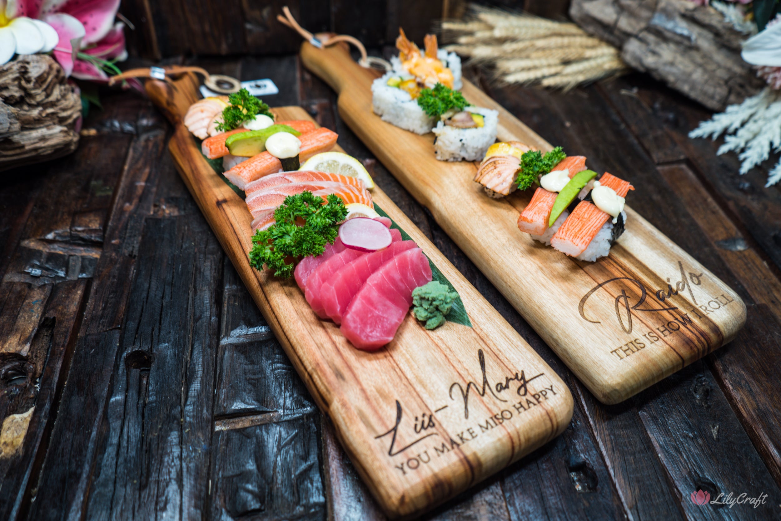 sashimi board