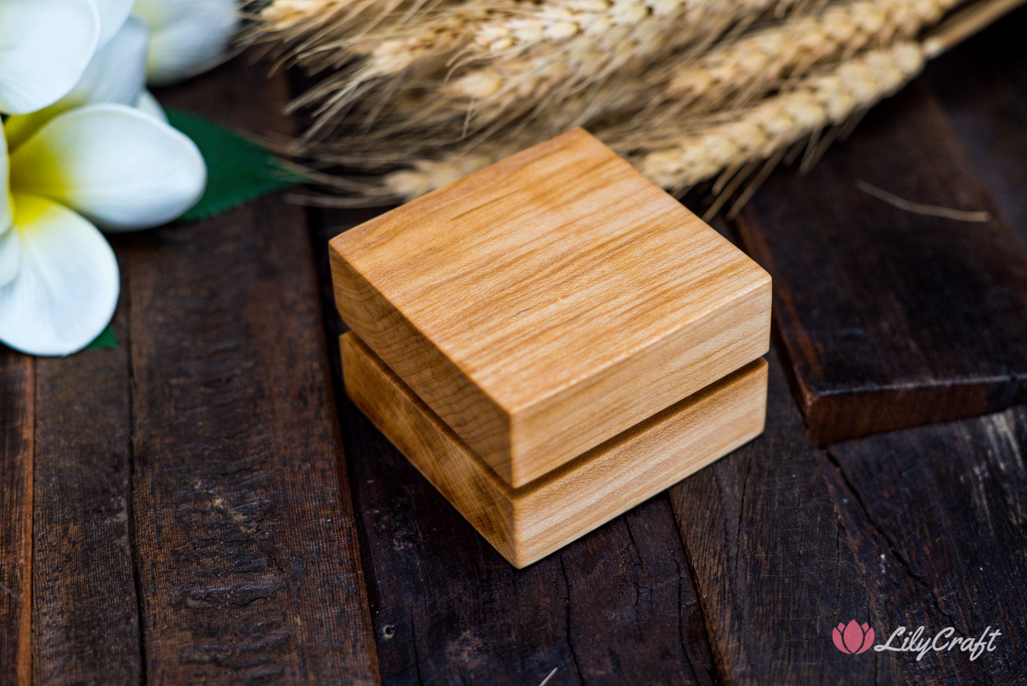 handmade wooden jewelry box