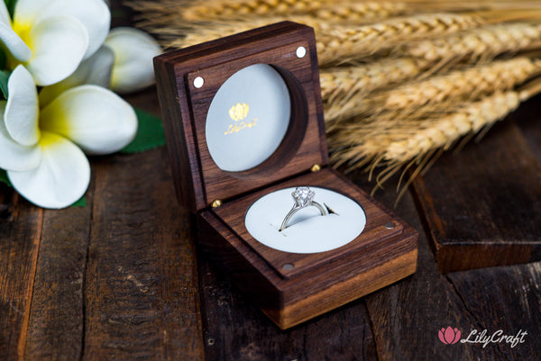 walnut ring box