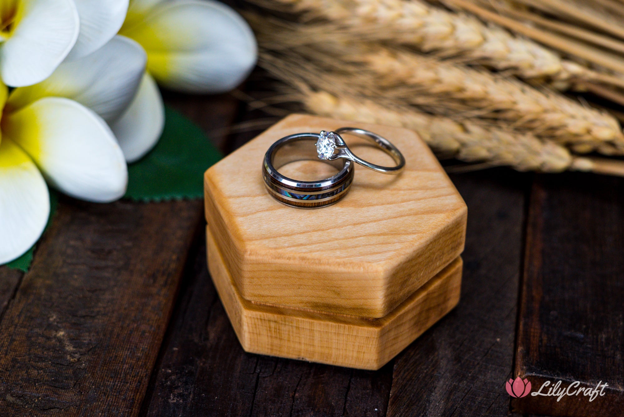 personalised ring box,