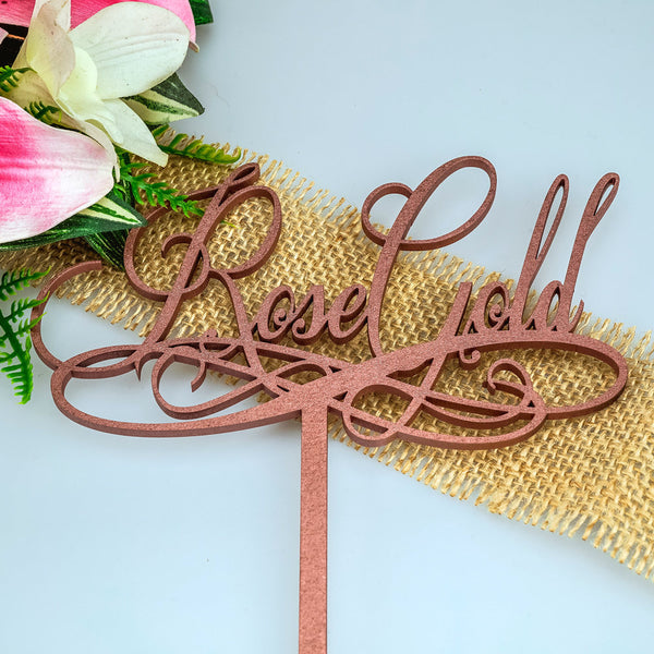 Custom Mr & Mrs Surname Wedding Cake Topper, Personalised Wedding Cake Decorations, Customized Personalized Cake Sign - [BROWN FONT]