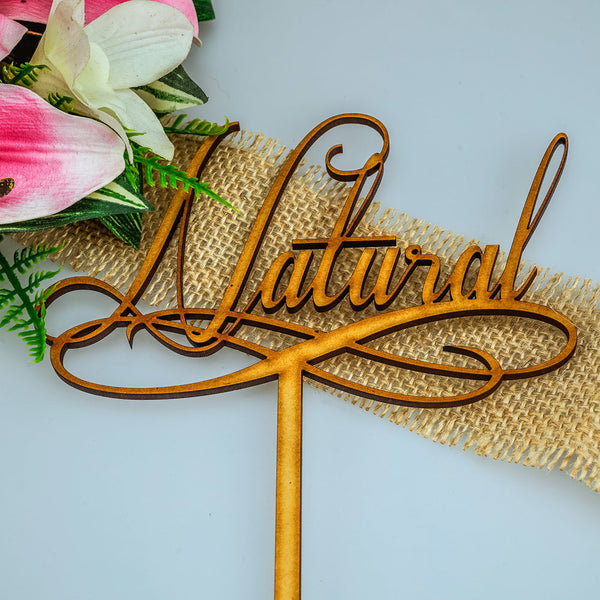 Custom Mr & Mrs Surname Wedding Cake Topper, Personalised Wedding Cake Decorations, Customized Personalized Cake Sign - [BROWN FONT]